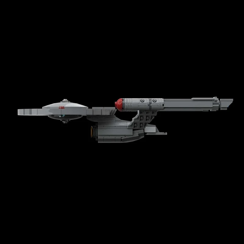Набор для сборки модели космического корабля Star Trek: Конституция и Энтерпрайз (322 детали), конструктор MOC, подарочный набор для демонстрации (art.: 3920dae36409e) - 3920dae36409e