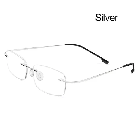 Очки для чтения без оправы TR90 с защитой от синего света, унисекс
