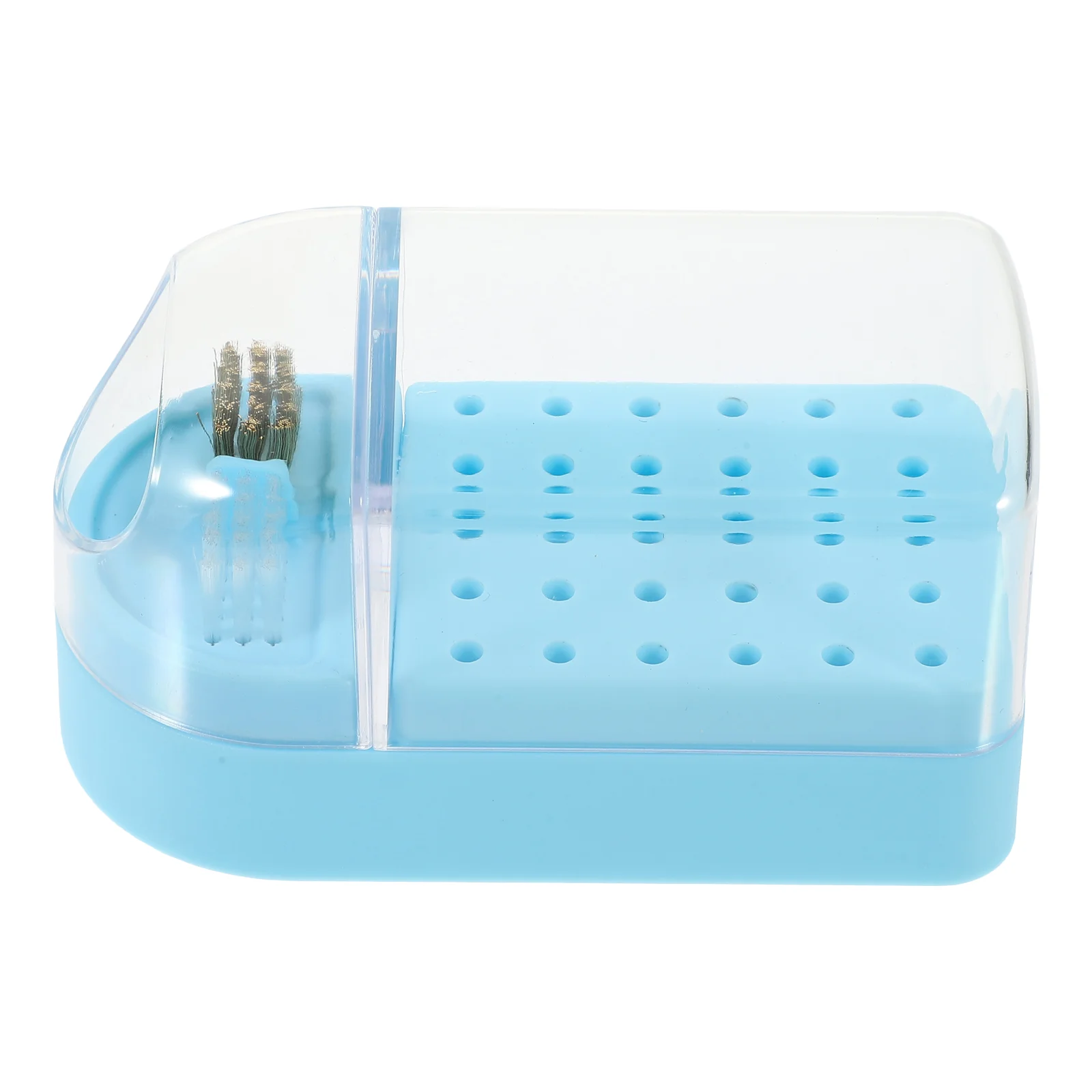

Drills Transparent Storage Holder Nail Grinding Head Box