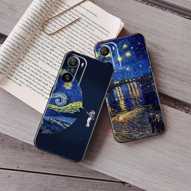 

Creative Oil Painting Phone Case For Redmi K40 Pro Plus K20 Pro K30 K40 Gaming Plus 8uss Protective Android Luxury Holder