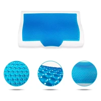 memory foam gel pillow summer ice cool anti snore slow rebound sleep pillow orthopedic soft health care neck pillow home bedding