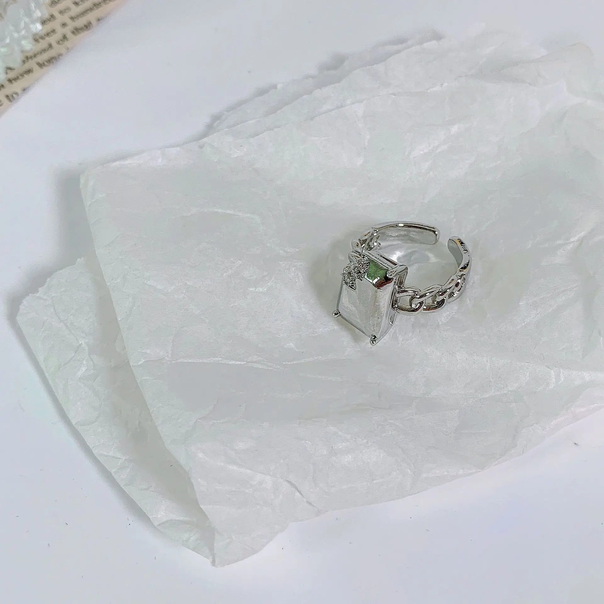 Корейские подвески металлическая цепочка Геометрическая искусственная кожа