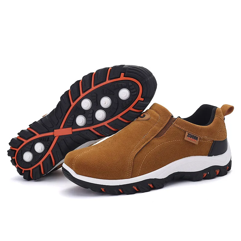 Outdoor Mountain Climbing Shoes Man Trekking Fishing Hiking Shoes Camping Sneaker Men Tourism Shoes Slip-on Loafer Sneakers