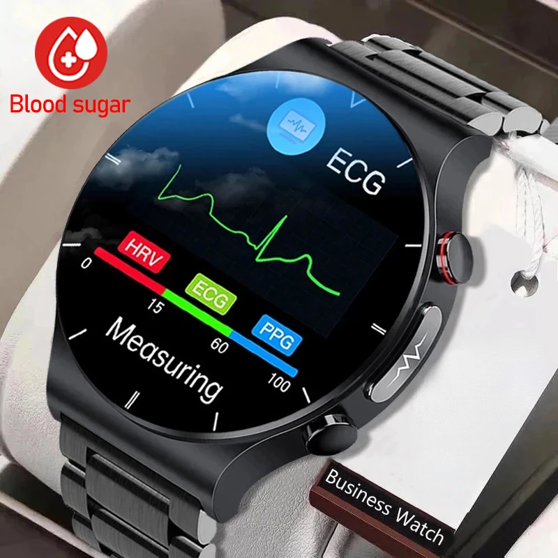 

Новинка 2023, мужские Смарт-часы с ЭКГ + ППГ, часы с тонометром и пульсометром, водонепроницаемый фитнес-трекер IP68, Смарт-часы для Huawei/Xiaomi