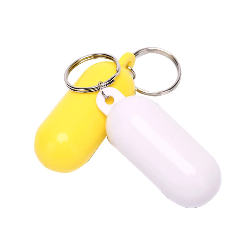 

Yellow/White Color Kayak Floating Keyring Fender Buoyant Key Ring Marine Sailing Boat Float Canal Keychain