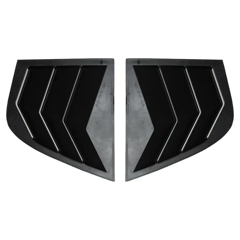 2 шт./компл. жалюзи для бокового окна из углеродного волокна крышка