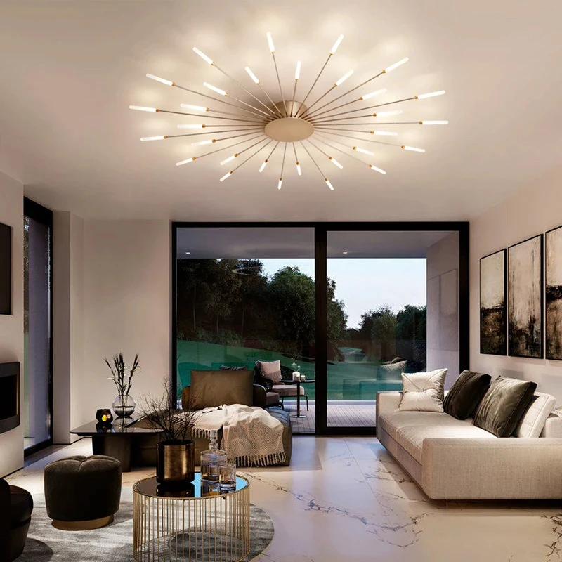 Modern Ceiling Lights LED Luster Indoor Lighting For Bedroom