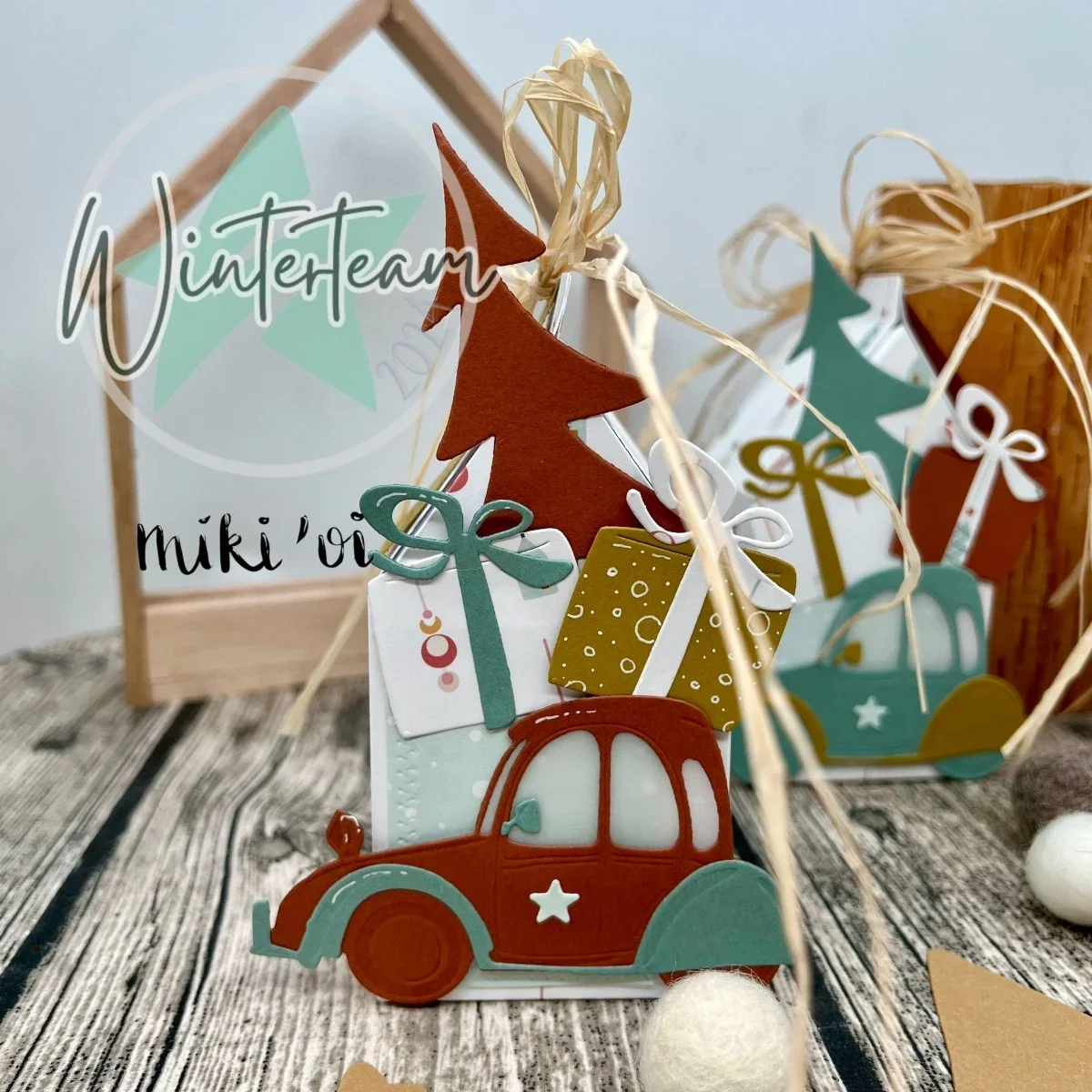 2024 Новый луговой цветок подсочка лимонный автомобиль металлические трафареты