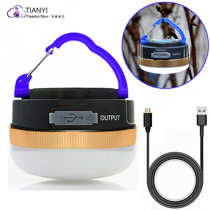 

Built-in charging 1800mAh camping light emergency white light yellow light red light three-color light camping tent light