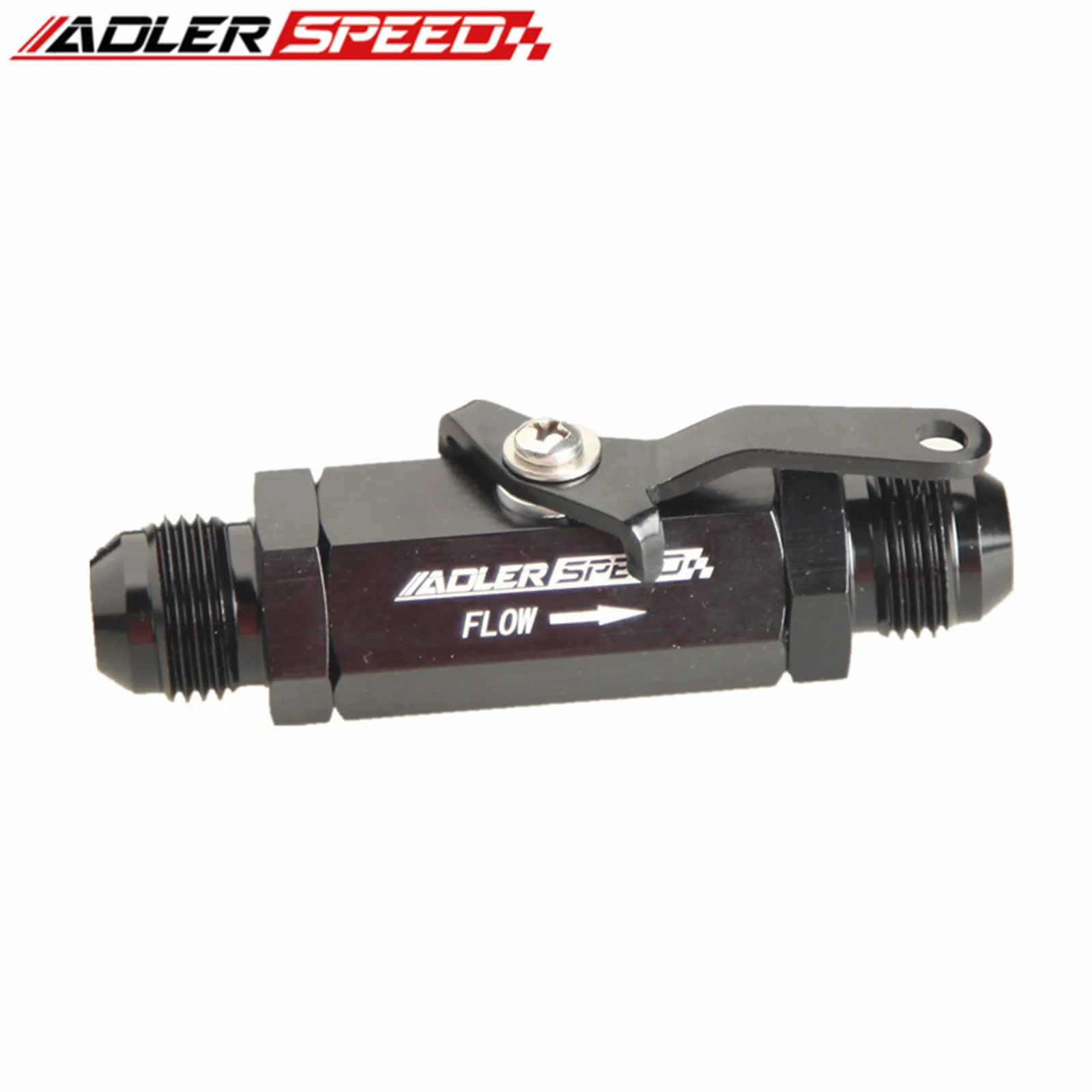 Алюминиевый Инлайн топливный фильтр AN4 AN6 AN8 AN10 AN12 AN16 запорный клапан фитинг