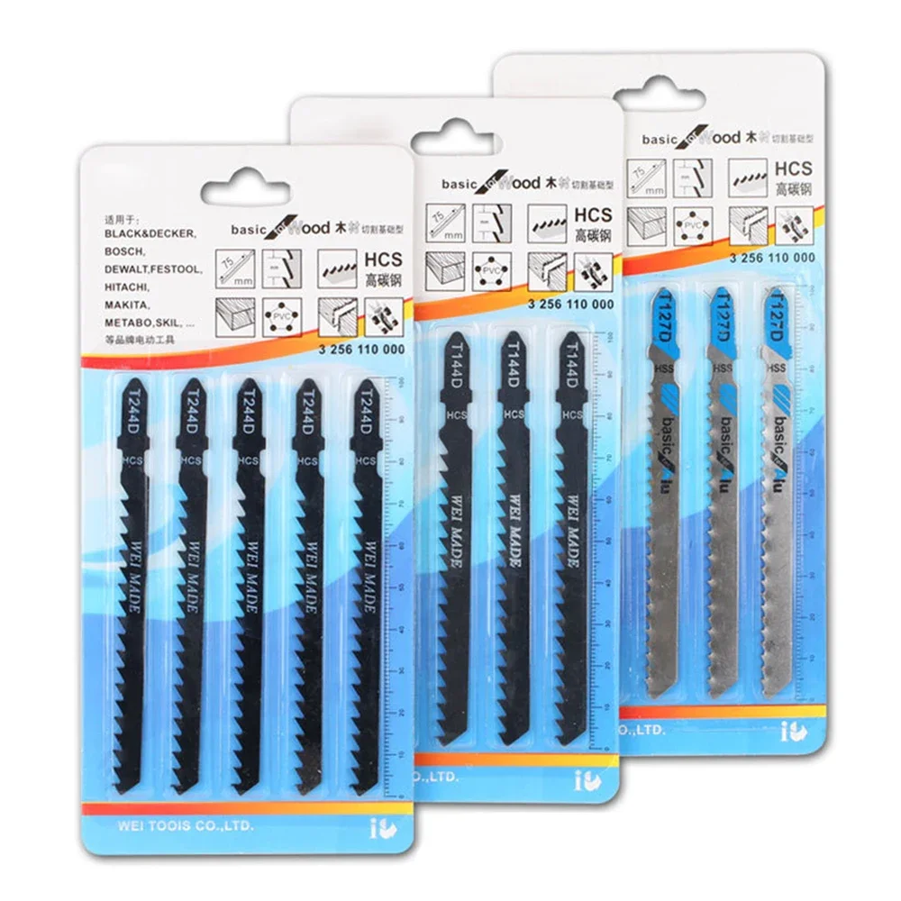 Изогнутые ножовки T144D T244D T111C T127D HCS с T-образным хвостовиком для дерева инструменты для быстрой резки лобзик лезвие для пилы аксессуары 74 мм
