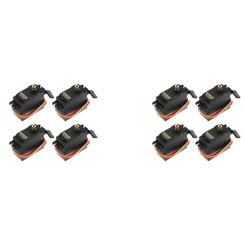 

8PCS Servo Motor For MG995 Control Angle180 Metal Gear Servo 20KG High Speed Torque Servo Motor For Smart Car Robot