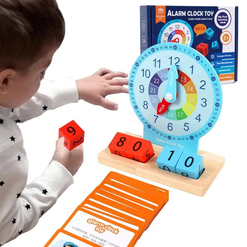 Teaching Clock Activities Set Early Educational Montessori T