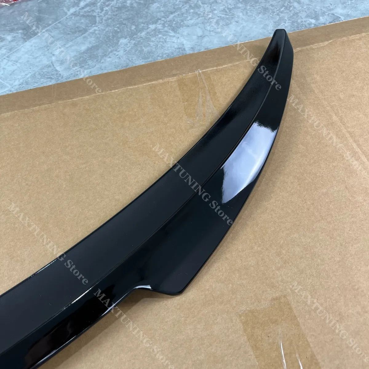 Фото Задний спойлер из АБС-пластика для Mercedes CLA C117 W117 седан CLA180 200 220 250 260 CLA35 CLA45 AMG 2013-2018 Aero Kit Крышка багажника №5