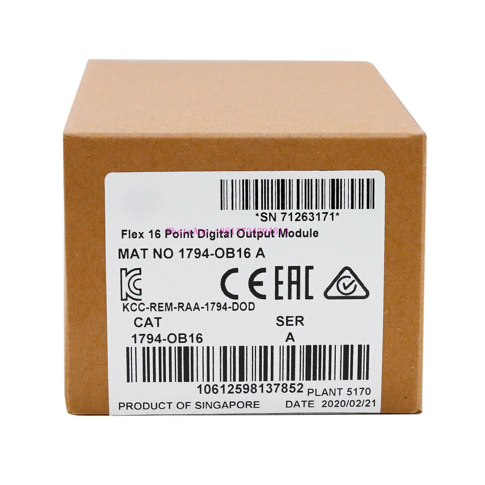 Новый заводской герметичный цифровой выходной модуль 1794-OB16 SER A Flex 16 Point