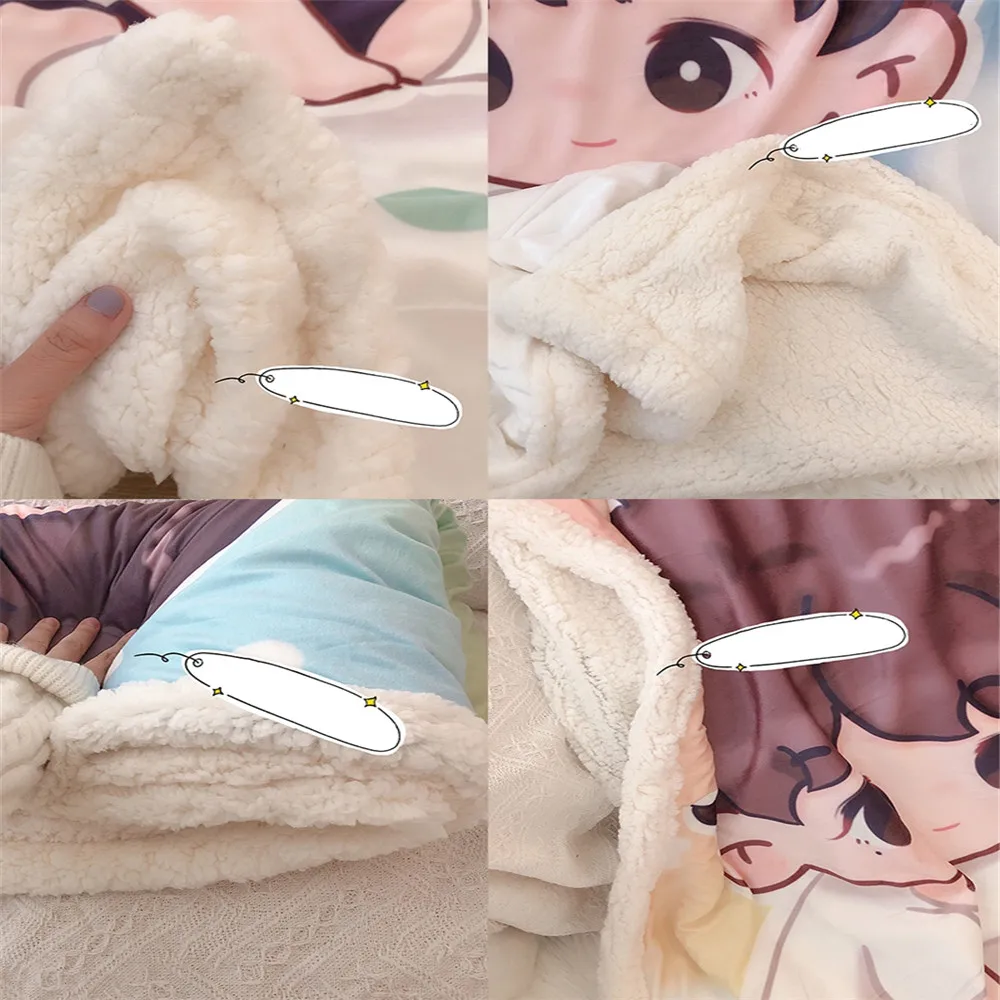 Custom DIY Print Sherpa Blanket Colorful Flower Throw Blanket Green Blue Bedspreads Paisley Gothic Bedding Sofa Cover