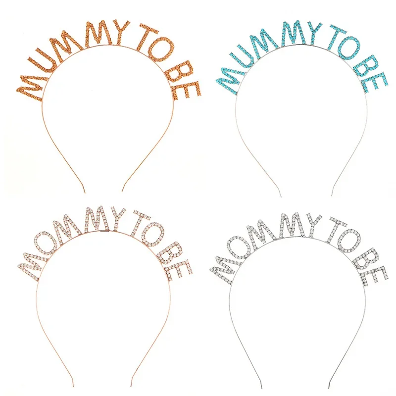 

New Mummy to Be Hair-Hoop Headband Mother-to-Be Mommy Headdress Baby Shower Party Hair Accessories
