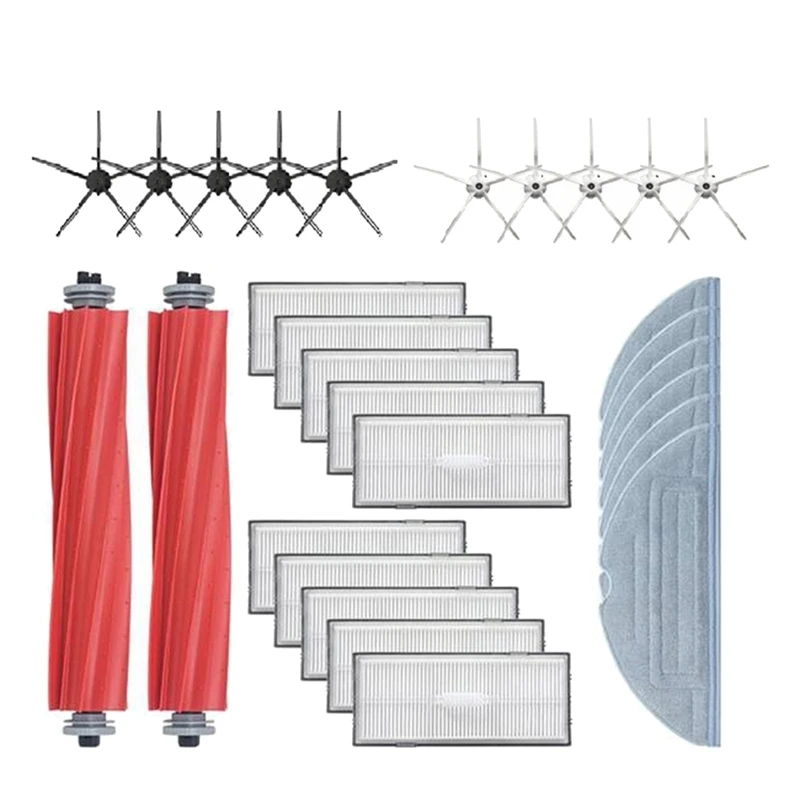 

For Xiaomi Roborock S7 S70 T7S T7S Plus Main Brush Hepa Filter Mop Pad Spare Parts Vacuum Cleaner Accessories