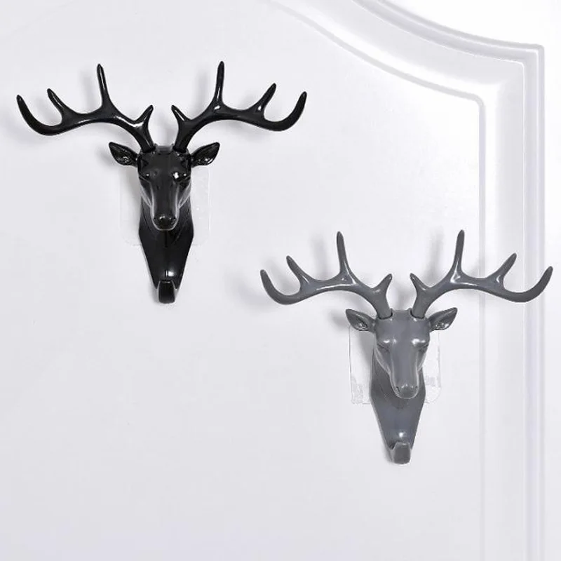 

Home hook Head, Wall Art Deer head Wall Decor Wall shelf Key holder, For Wall Mount Decoration