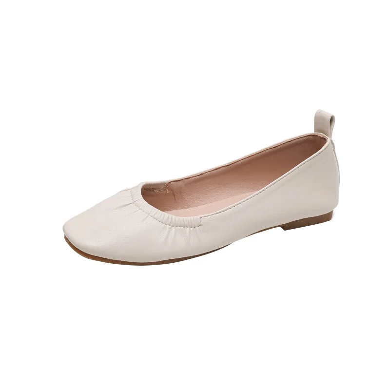 Women's Flat Shoes Mary Jane Flat Work Shoes Soft Leather Soft Soled Loafers  Women's Shoes Zapatos De Mujer Ladies Shoes