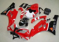 injection mold new abs whole fairings kit fit for yamaha yzf r6 r6 06 07 2006 2007 bodywork set red