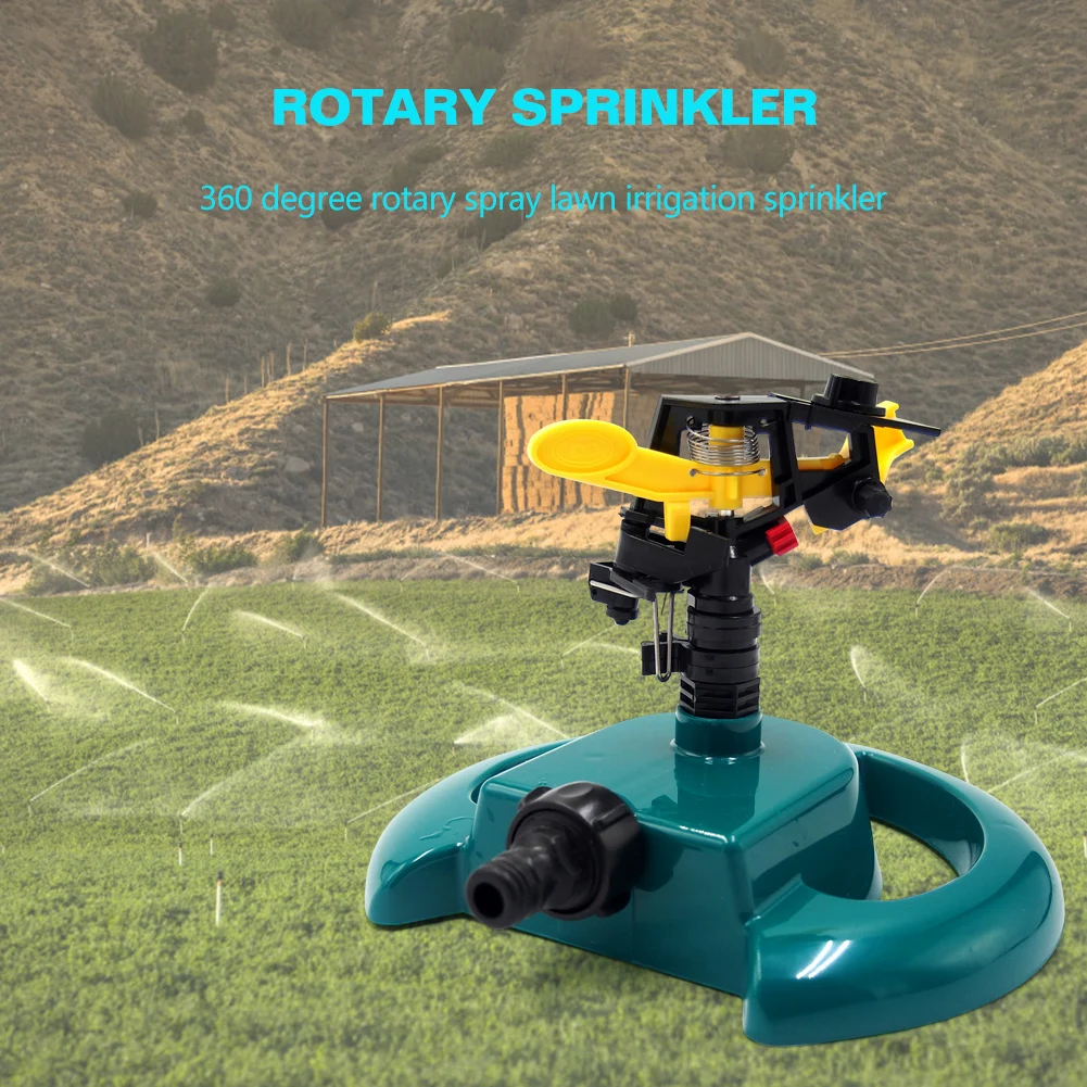 

Garden Irrigation Sprinkler Automatic Easily Carrying 360 Rotating Lawn Grass Eco-friendly Tool Watering Sprinkler