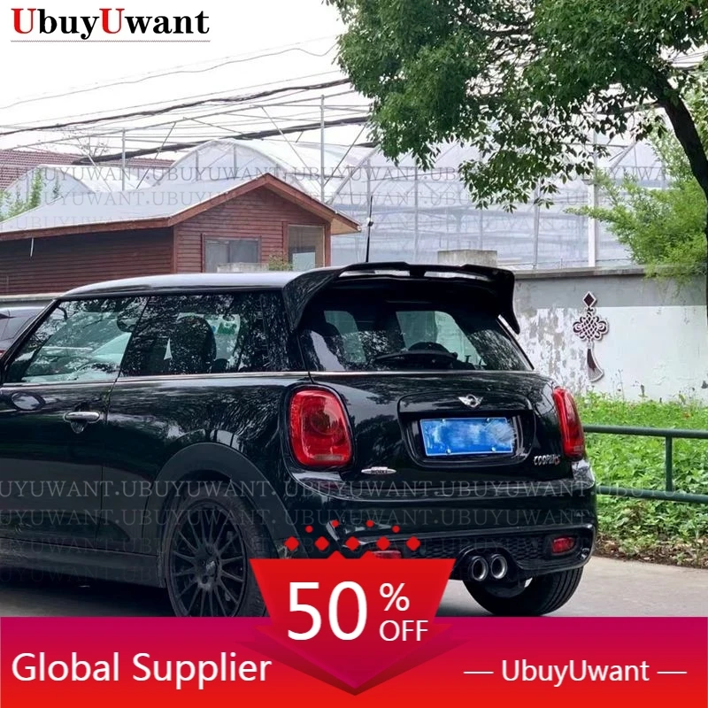 

For MINI Cooper F56 F55 AG Style Spoiler High Quality Carbon Fiber Material 2014-2020 Rear Roof Wing Spoiler