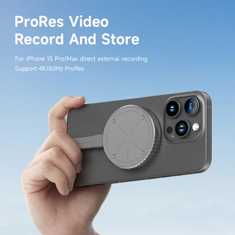 Magnetic M.2 2230 NVMe SSD Enclosure Magsafe SSD Case USB C 3.2 Gen2 to NVMe PCI-E для iPhone 16 Pro Max ProRes MacBook