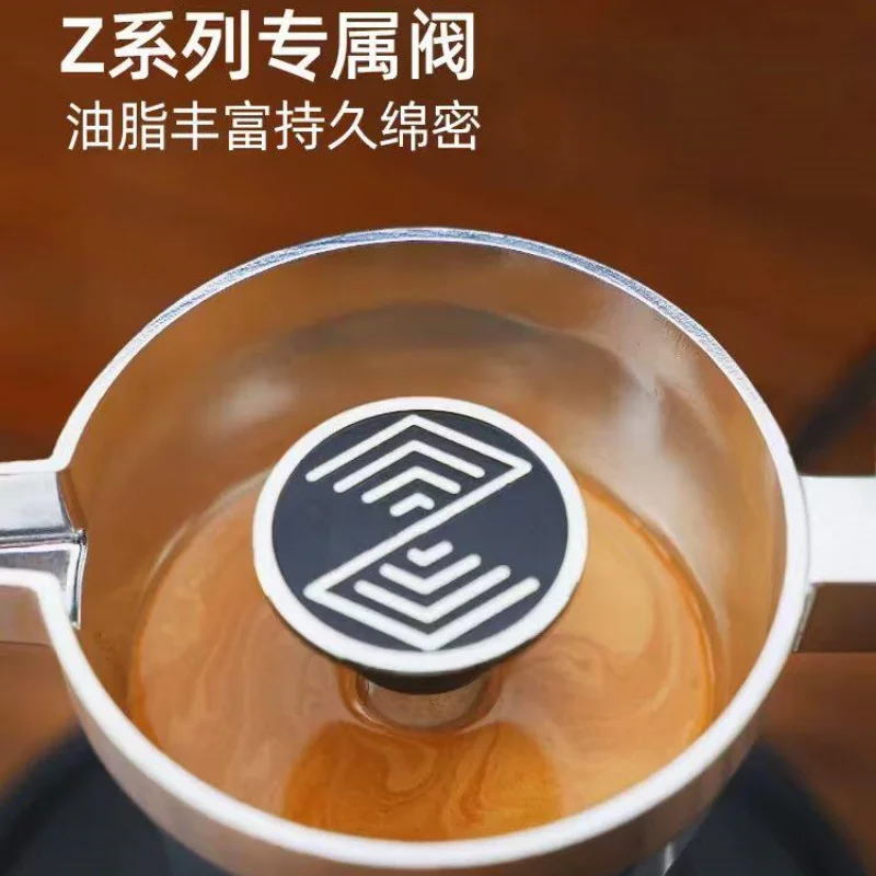 Фото Кофеварка ZIGO Double Valve Moka Pot Z Pot для дома, подходит для открытого огня, керамическая, для электрической плиты, набор для приготовления кофе. №3