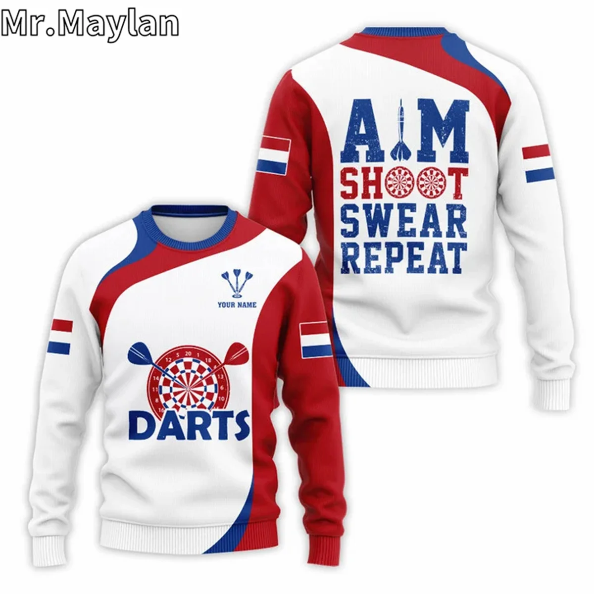 Канада дротики 3D персонализированная одежда куртка Мужская/Женская толстовка