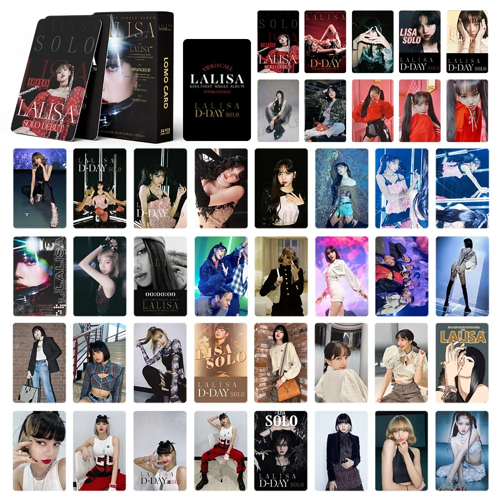 54 шт./компл. Kpop фотокарточки для девушек два раза новый альбом соло ЛОМО карточки