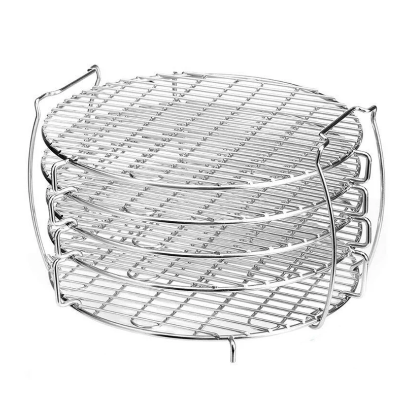 Многослойная подставка для фритюрницы сушилка еды тостов из нержавеющей стали