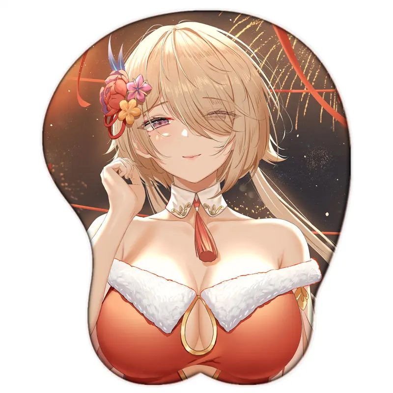 

Honkai Impact 3rd Rita Rossweisse Sexy Big Boobs Mouse Pad Gamer Anime Cute Wrist Rest 3D Oppai Silicone Gel Breasts Mousepad