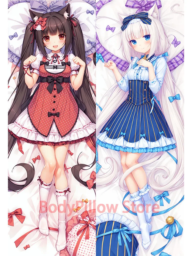 

дакимакура Наволочка Dakimakura Vanilla (Nekopara) в японском стиле аниме с обнимающим телом