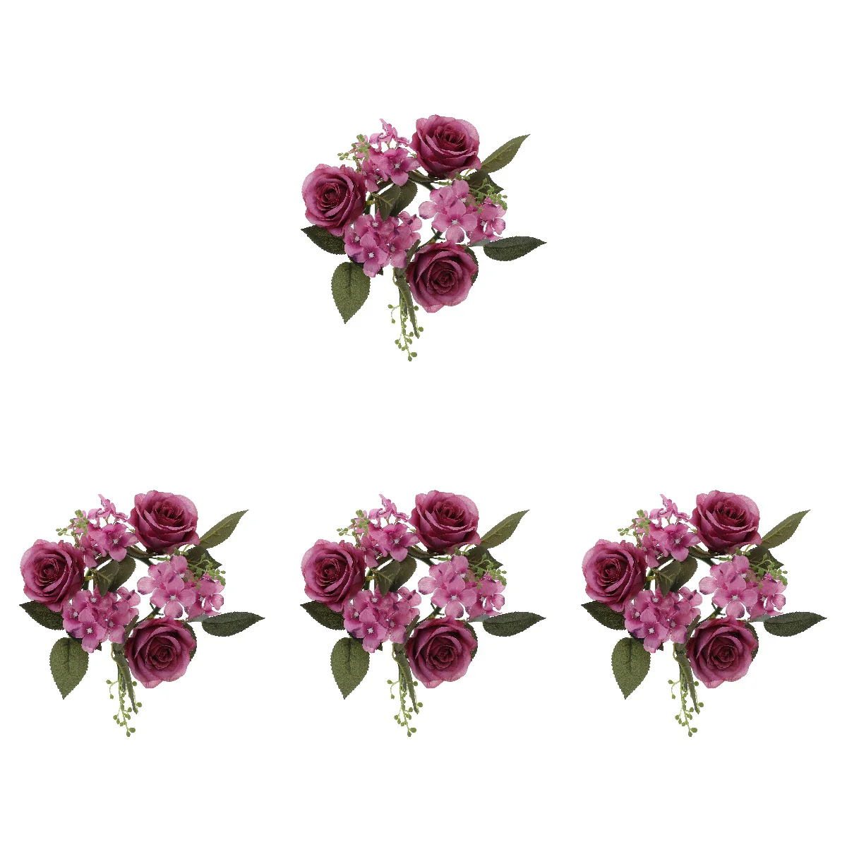 

Wreath Rings Holderflower Ring Farmhouse Floral Advent Wreaths Rose Tables Centerpieces Pillars Pillar Greenery Artificial