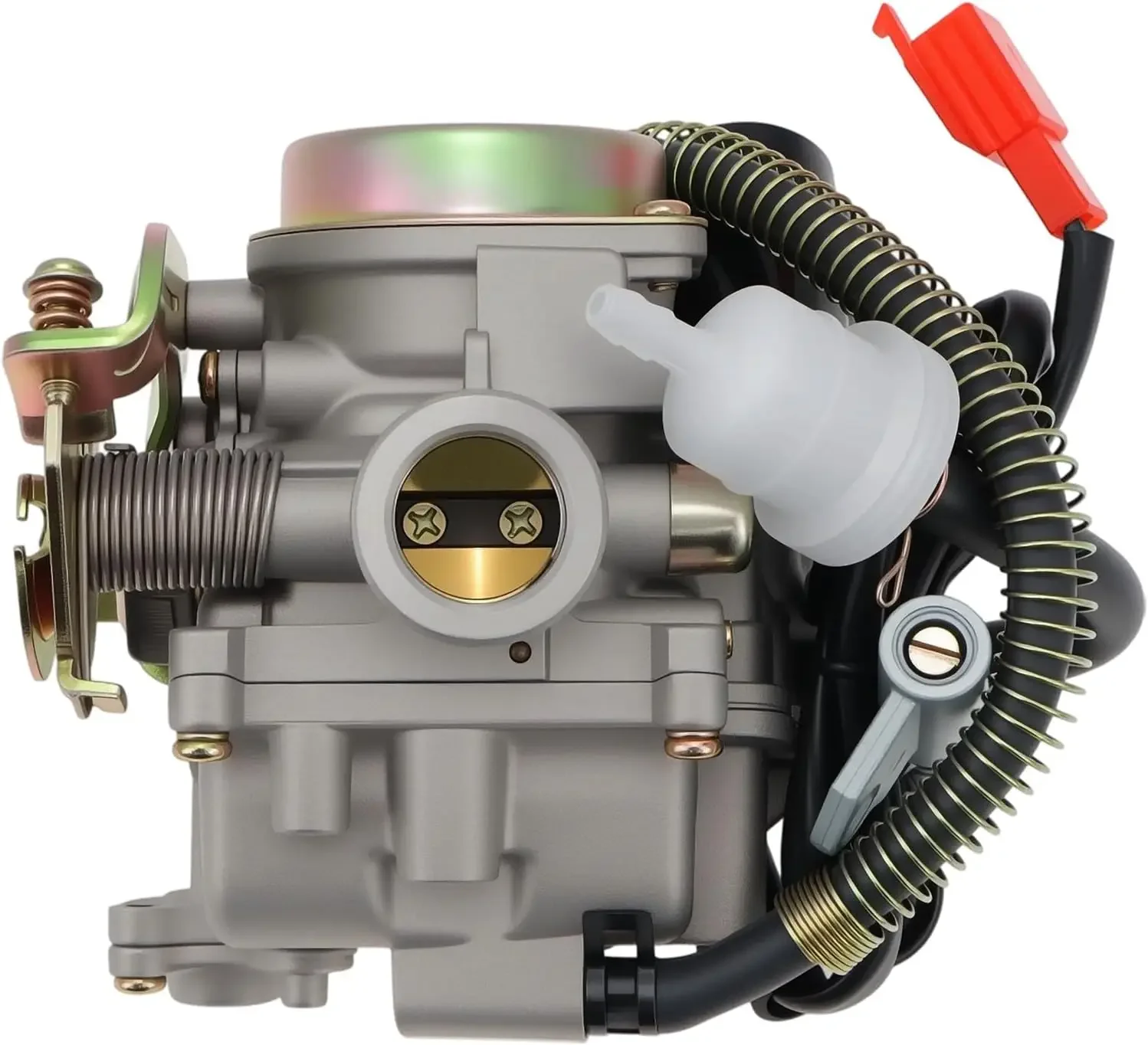 Фото Карбюратор GY6 50CC для мопедов и скутеров Taotao Go Kart 49CC 50CC 80CC 139QMA 139QMB 4-тактный 18ММ с воздушным фильтром №2