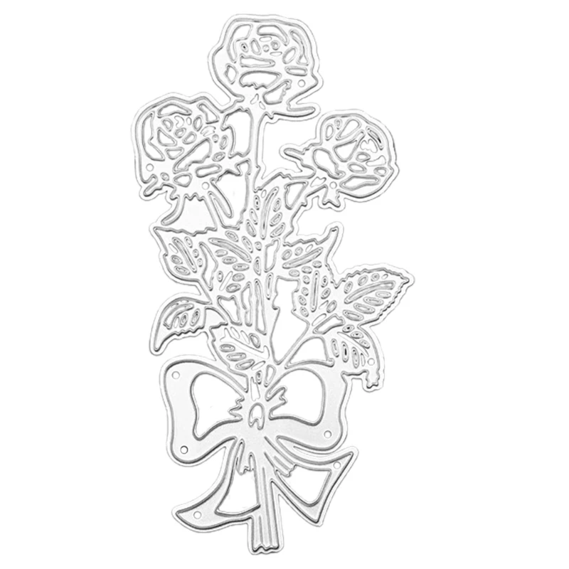 

Leaf and Flower Cutting Dies Bouquet Die-Cut Stencils for DIY Scrapbooking-Decor