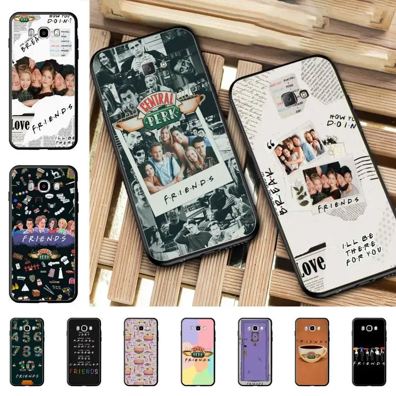 

Central Perk Coffee friends tv show how you doin Phone Case for Samsung J 2 3 4 5 6 7 8 prime plus 2018 2017 2016 core