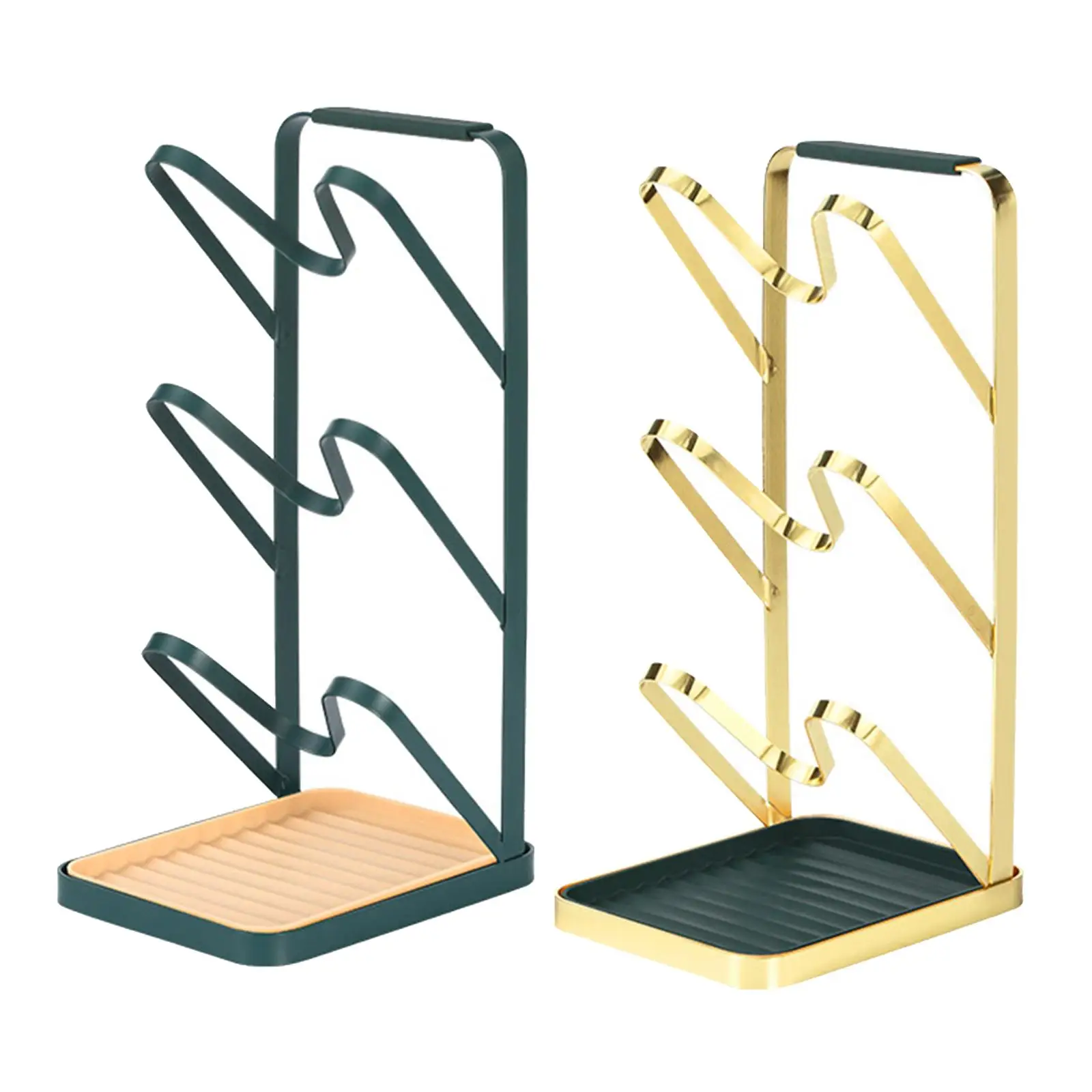 

Pot Lid Holder Stable Shovel Multi Layers Detachable Organizer Storage Rack