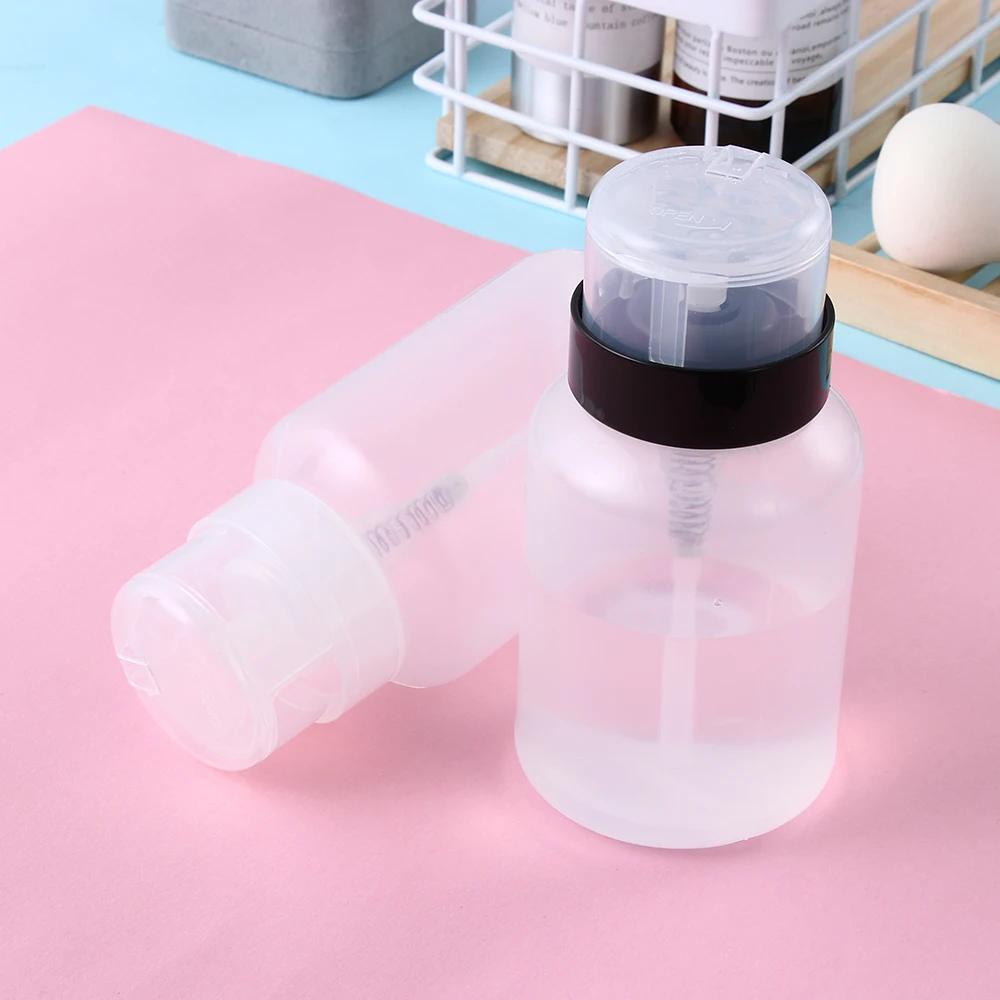 1 шт. флакон-дозатор для жидкости маникюра 200 мл |