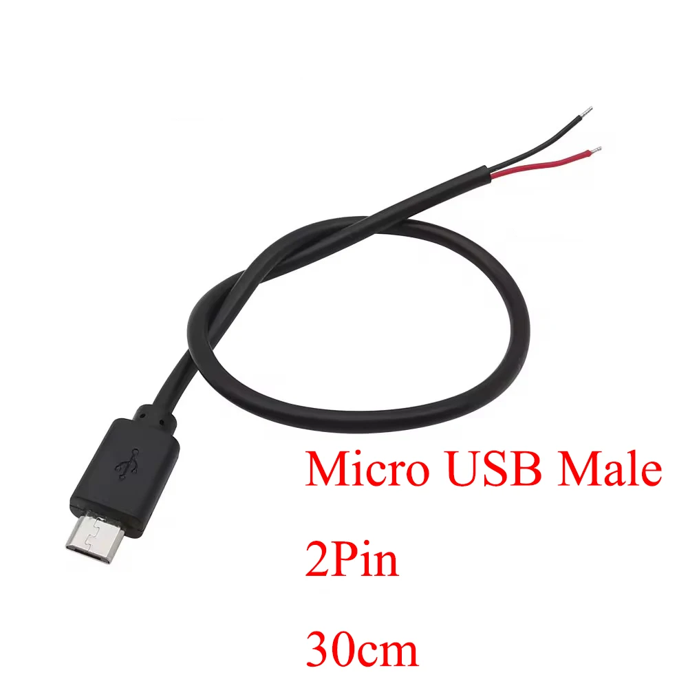 

ALLiSHOP Micro USB кабель разъем 2/4 контактов