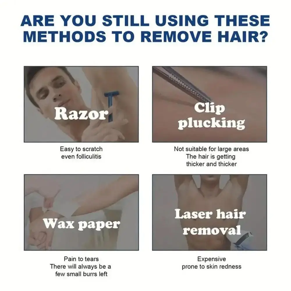 Крем для удаления волос на лице мужчин крем теле нежных участков лица средство