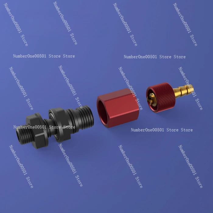 Герметичное тестовое сопло M10 герметичный вакуумный клапан выхлопной кабины