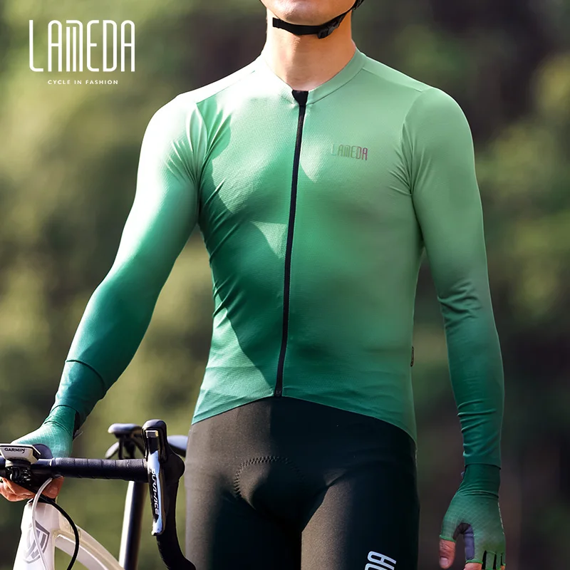 

Велосипедная одежда LAMEDA, Мужской Топ с длинным рукавом, весна-осень, лето, одежда для горного велосипеда