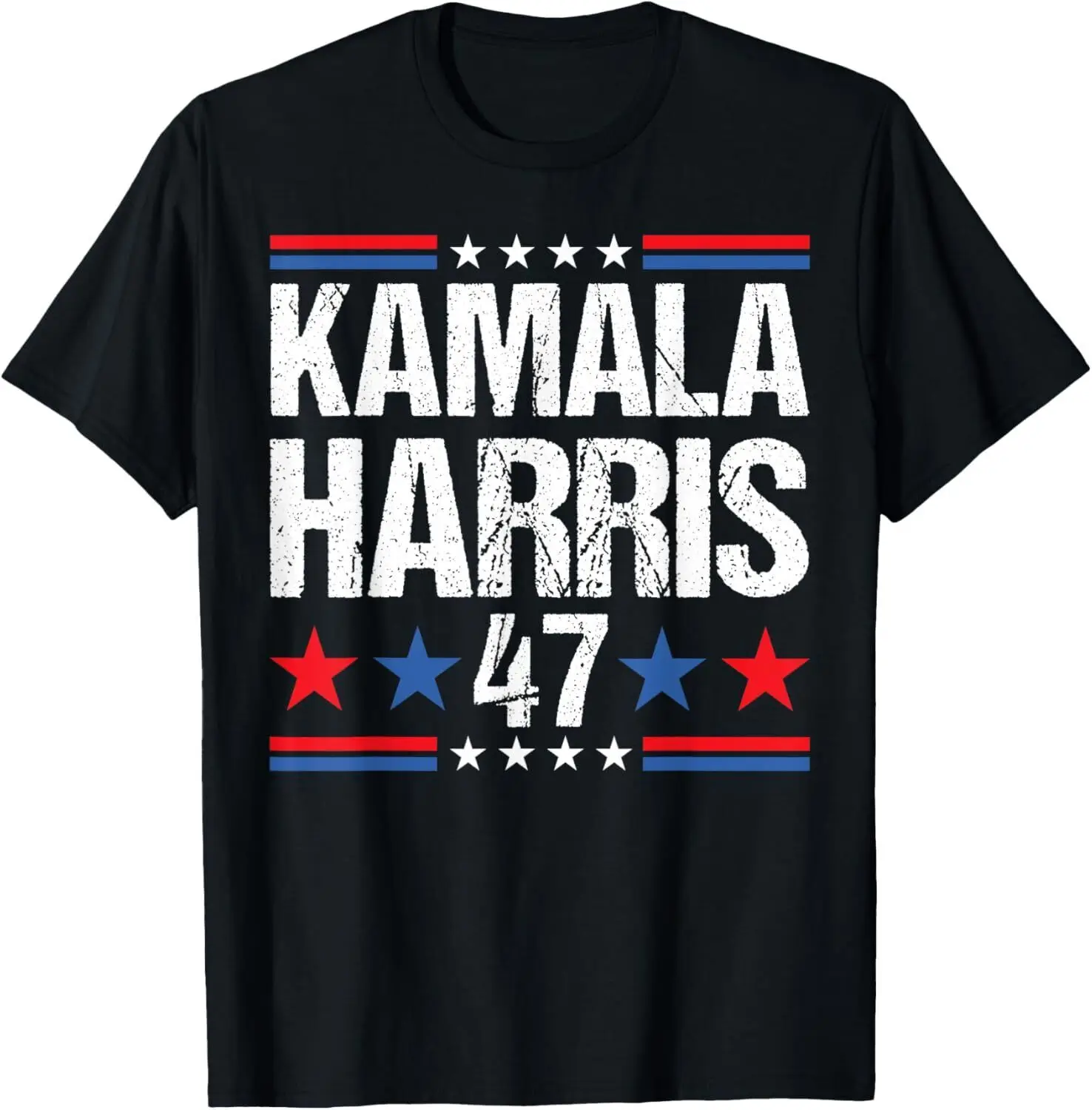 Футболка с выборами Kamala Harris 47th President USA America 2024