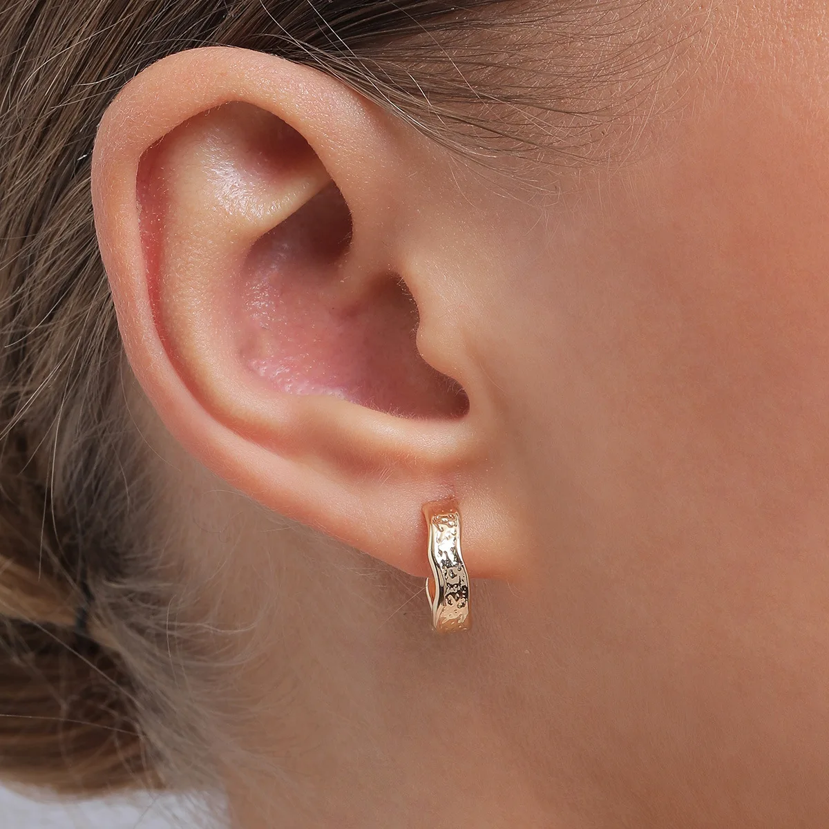 LUNA CHIAO модные ювелирные изделия простые минималистичные серьги-кольца для женщин