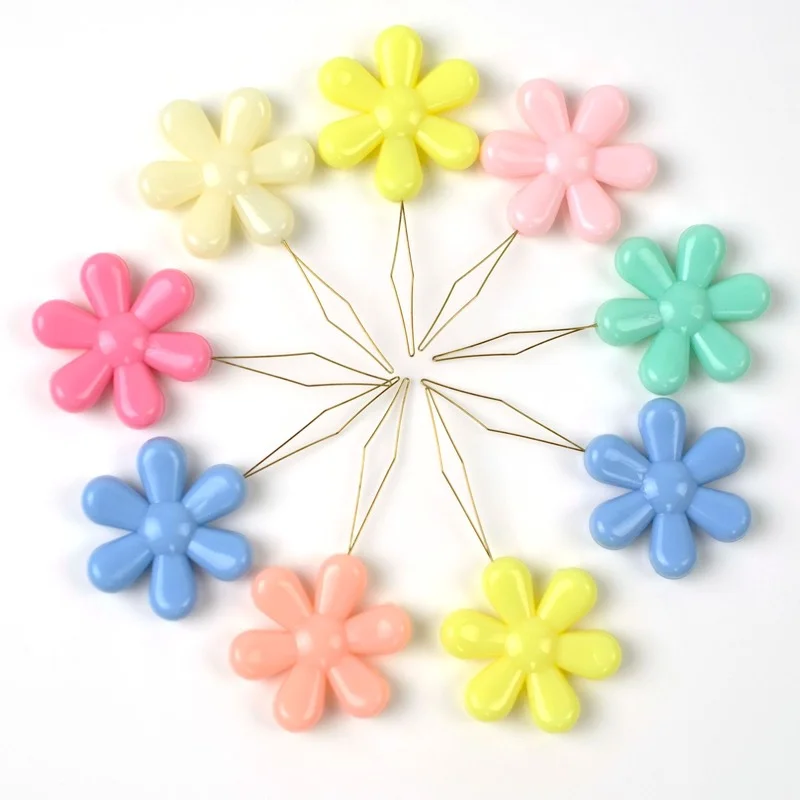 

Candy-colored Flower-shaped Needle Threader for Hand Sweing Cross Stitch Tool Sewing Machine Threader Old Man Needle Threader