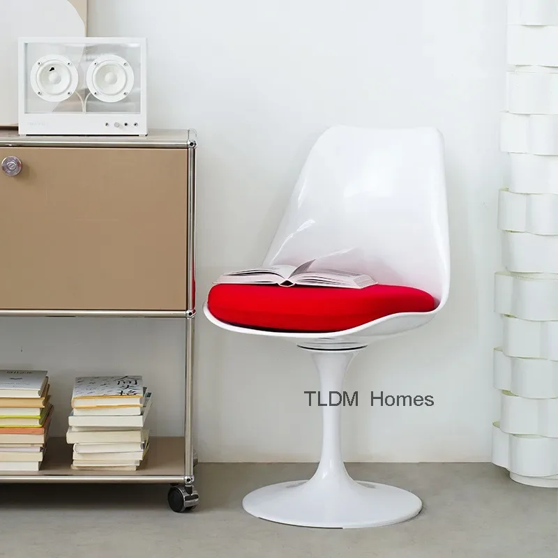 Стул обеденный в скандинавском стиле тюльпан вращающийся на 360 градусов