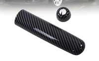 carbon fiber style handbrake cover trims replacement