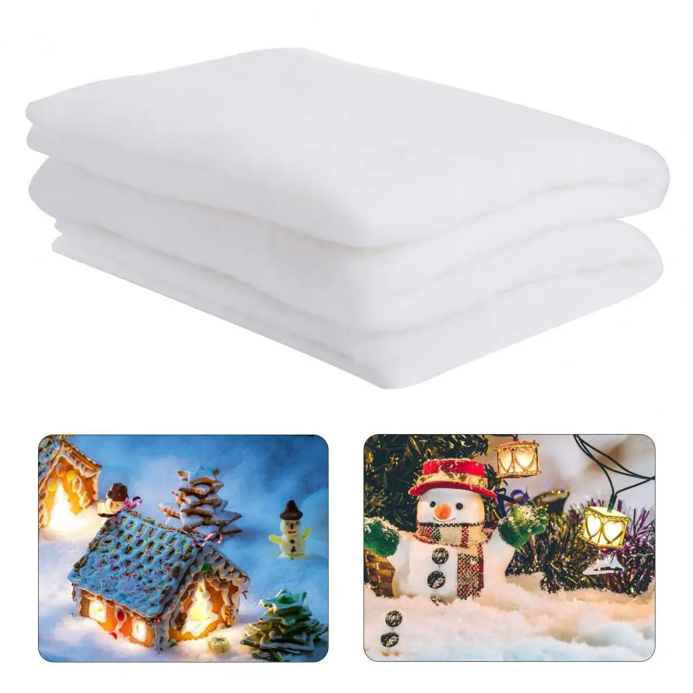 

Праздничное искусственное одеяло для снега, утолщенное искусственное одеяло для снега, мягкое утолщенное пушистое искусственное рождественское одеяло для снега